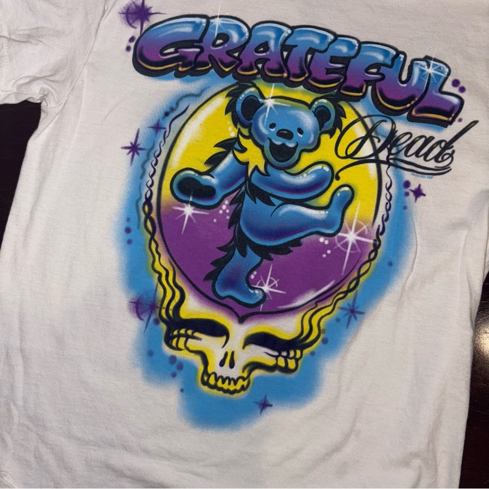 Grateful Dead Liquid Blue Tee